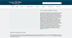 Desktop Screenshot of carpermiller.com